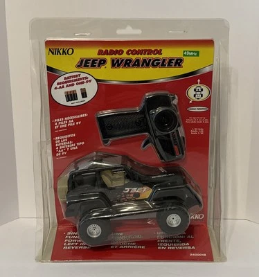 Nikko Jeep Wrangler 1:24 Scale Radio Control RC Truck 49Mhz RARE NEW NOS 240001B - Image 1 of 4