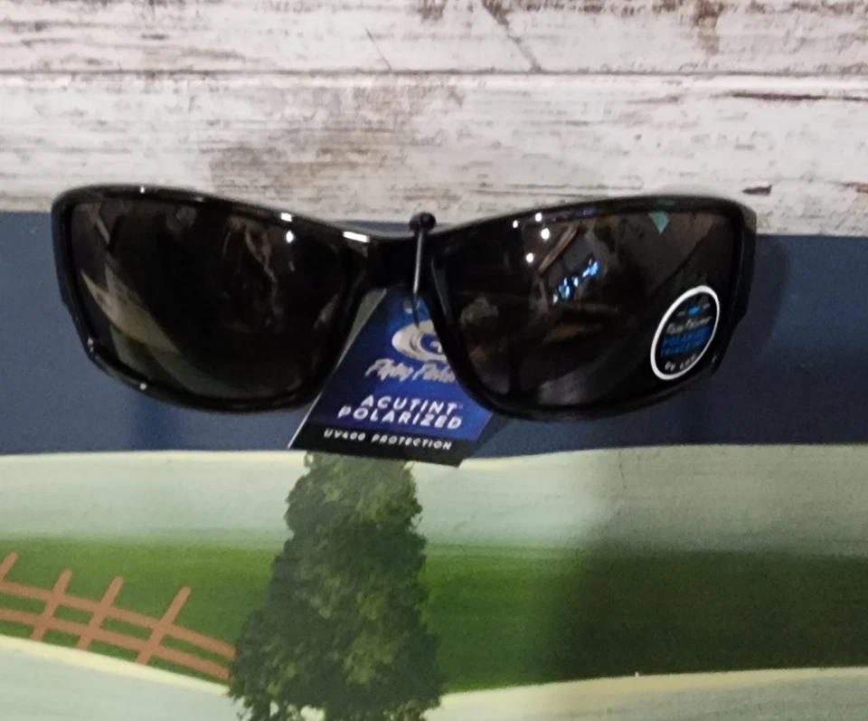 Flying Fisherman Razor DarkTortoise Frame Amber Len Sunglass 7717TA