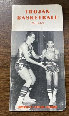 RARE 1968-69 NCAA Basketball USC Trojans Media Guide 44 Pages - Image 1 of 3