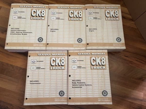 2005 CHEVY GMC SILVERADO SIERRA_SIERRA DENALI Service Manual Set (5)_CLEAN_VGC! - Picture 1 of 8