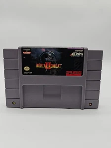 Mortal Kombat 2 II Super Nintendo SNES Tested Working Authentic - Picture 1 of 4