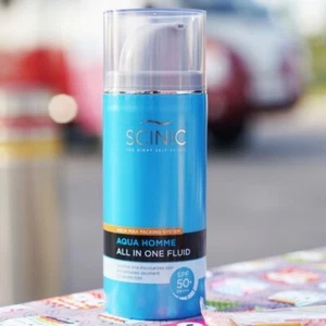 SCINIC Aqua Homme All In One Fluid 100ml SPF50+PA+++ For men Lotion Homme Lotion - Picture 1 of 16