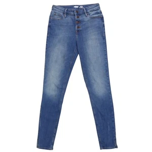 Old Navy Rockstar Jeans Skinny High Rise Secret schmale Taschen Knopf Fliege Größe 4 - Bild 1 von 8