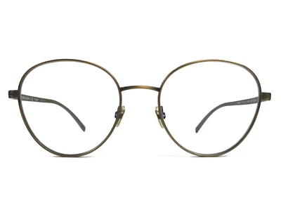 Chanel Eyeglasses Frames 2197-ST c.333SB Antique Gold Round Titanium 50-19-140 - Image 1 of 4
