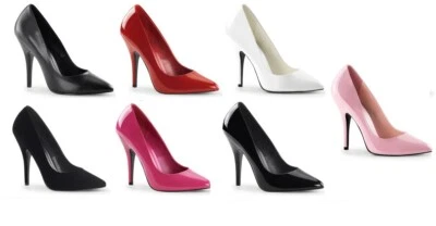 PLEASER SCARPE CORTE SEDUCE TACCO ALTO 520 PUNTA PUNTA A PUNTA TAGLIE 4-13