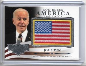 LOTE DE TARJETAS PARCHE BANDERA AMERICANA DECISIÓN 2020 PRESIDENTE DE LOS ESTADOS UNIDOS 46º Presidente de los Estados Unidos - Imagen 1 de 2