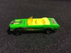 1983 HOT WHEELS FORD MUSTANG CONV. GREEN 1/64 DIE CAST - Picture 1 of 6