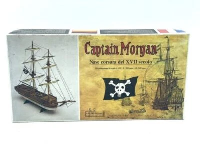 Model Kit CAPTAIN MORGAN Nave corsara del XVIII secolo Mini Mamoli # OQ - Immagine 1 di 4
