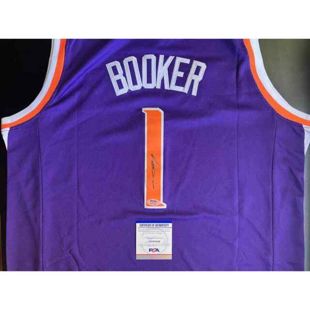 Mikal Bridges Phoenix Suns Autographed Nike Purple Swingman Jersey