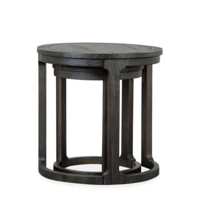 Magnussen T5263 Boswell Round Nesting End Table - Image 1 of 4