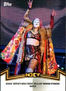 2018 Topps WWE Women's Division Memorable Matches and Moments #NXT-10 Asuka - Imagen 1 de 2