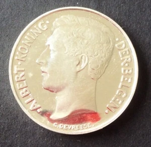 Belgique - Refrappe officielle Monnaie Royale - Rare 2 franc 1911 VL  Argent (3) - Imagen 1 de 2