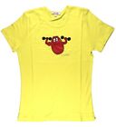 Vêtement Barbapapa T-shirt manches courtes jaune Barbapapa: taille XS, haltères