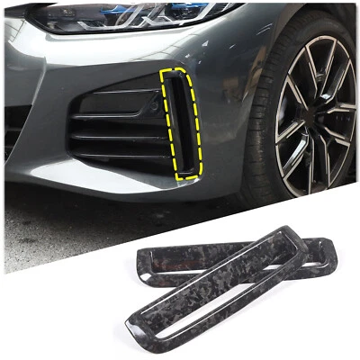 Cubierta de luz antiniebla delantera de carbono forjado para 21-24 BMW Serie 4 G26 Gran Coupé 430i Foto 1 de 4