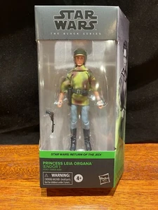 STAR WARS schwarze Serie PRINZESSIN LEIA (ENDOR) #03 - ROTJ - SAMMLERQUALITÄT NEUWERTIG - Bild 1 von 8