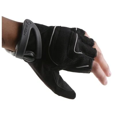 Ergon HT1-W Damen Fahrrad Komfort Handschuhe Touren Velour Leder Polsterung kurz