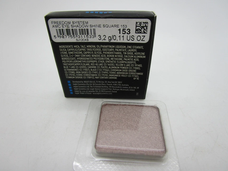 Квадратный оттенок: 153 INGLOT Freedom System AMC тени для век - Изображение 1 из 1