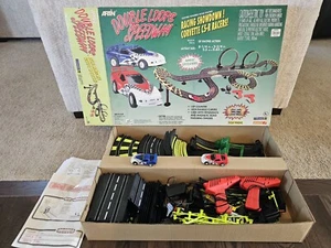 RARE Artin Double Loops Road Slot Car Racing Track Complete Work Ames Exclusive - Bild 1 von 15