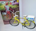 Vintage 1973 Barbie TEN SPEEDER Bicycle W/ Basket In Original Box #7777 Mattel