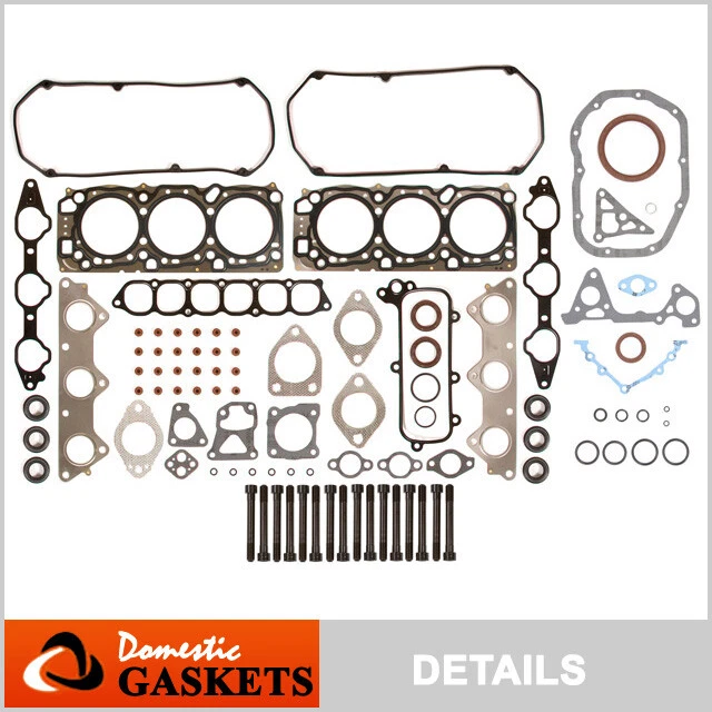 Fits 99-05 Mitsubishi Eclipse Galant Dodge Chrysler 3.0L Full Gasket Set Bolts - Image 1 of 4