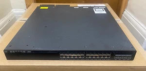 CISCO 3650 24 PoE + 2x10 G Catalyst Switch - WS-C3650-24PD-S V01 - 24 Ports. - Picture 1 of 10