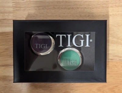 TIGI Cosmetics High Definition Eyeshadow Makeup w/2 Colors Purple Haze and Green - Image 1 of 4