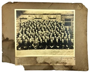 Vintage 1921 11x14" Originalfoto Oklahoma Konsistorium Guthrie Nationen Abrüstung - Bild 1 von 7