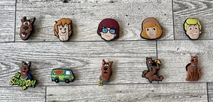set of 10 Scooby Doo Charms compatible with crocs. - Picture 1 of 1