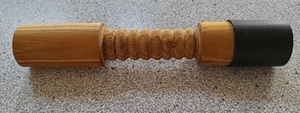Handcrafted SINGING BOWL MALLET : Leather & MULBERRY Wood Meditation striker - Picture 1 of 6