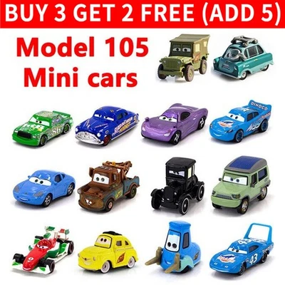 B3G2 Free! Disney Pixar Cars Lot Lightning McQueen Diecast Model Cars Xmas Gifts - Image 1 of 4