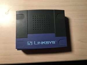 Linksys EFAH05W 10/100 5-portowy piasta grupy roboczej EFAH05W wersja 3 bez kabla bezpłatna wysyłka - Zdjęcie 1 z 4