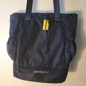 Beyond Yoga Convertible Gym Bag Backpack Black New With Tags Multi Pocket - Picture 1 of 12