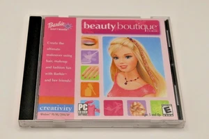 Barbie Mattel Beauty Boutique Hair Salon 2003 Windows PC-CD ROM Video Game - Picture 1 of 3