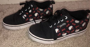 Black Heels Pro 20 Hello Kitty Graphic Print Sneakers - No Wheels - Kids Sz 5Y - Picture 1 of 9