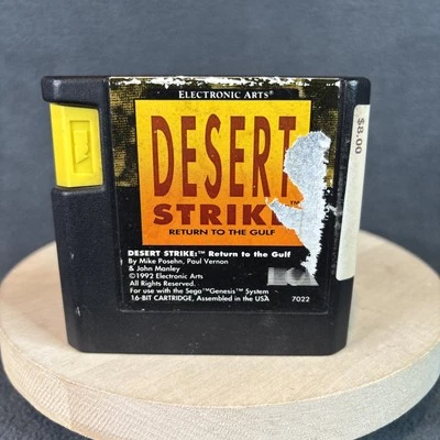 Genesis - Desert Strike: Return to the Gulf - Carro solo con etiqueta DMG - Probado Foto 1 de 4