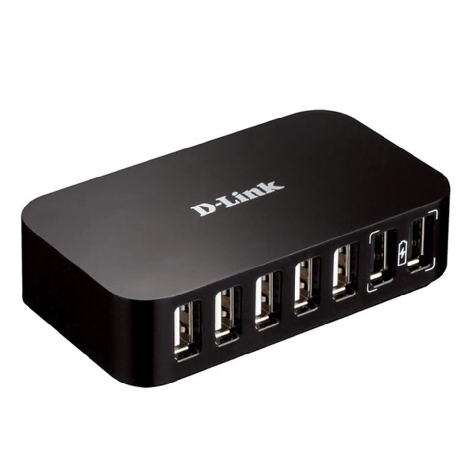Co.gr. Dub-h7 Hub D-link 7 porte USB 2.0 da 480 Mbps