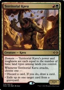 Territorial Kavu (Modern Horizons 2 #216) | Lightly played - Picture 1 of 2