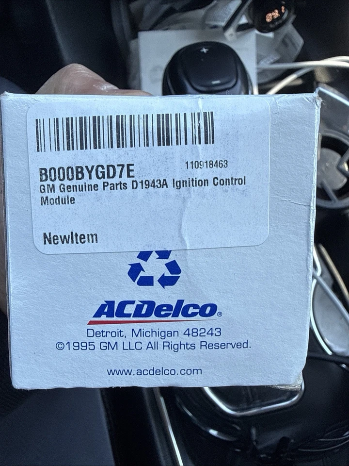 D1943A AC Delco Ignition Control Module for Chevy Suburban Citation Express Van - Image 1 of 3