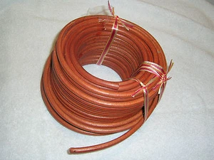 SINGER INDUSTRIAL SEWING MACHINE REAL LEATHER ROUND MOTOR DRIVE BELT 5/16" 90" - Picture 1 of 1