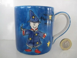 WHITTARDS OF CHELSEA PINTADA A MANO MAGO MÁGICO PEQUEÑA TAZA DE TÉ CAFÉ JARRA INFANTIL - Imagen 1 de 11