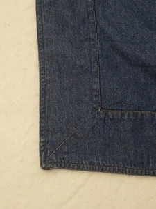 1 Jean Hawthorne Hill Azul Denim Euro Sham Azul Algodón Usado en Excelente Condición - Imagen 1 de 11