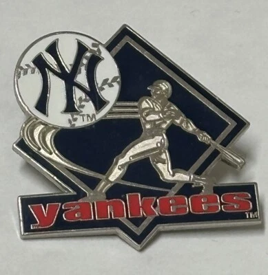 New York Yankees Pin MLB Hat Lapel Pin hitter - Image 1 of 2