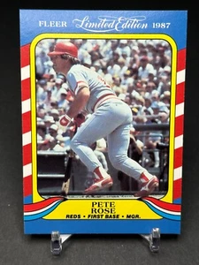 Pete Rose 1987 Fleer #36 Philadelphia Phillies Cincinnati Reds Montreal Expos - Bild 1 von 2