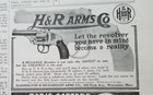 1909 H&R Arms Co Gun Let the Revolver Become a Reality Original Ad