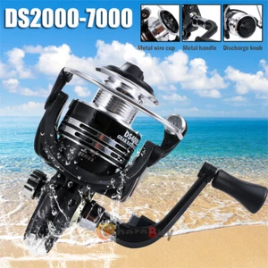 12BB High Speed Fishing Reel Metal Spinning Reel Sea Fish Reels DS2000-DS7000 - Picture 1 of 22