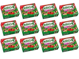 Japan Strawberry Chocolate CHOCOCONES Biscuit Cookies Snack Food Sweet MEIJI 61g - Picture 1 of 22