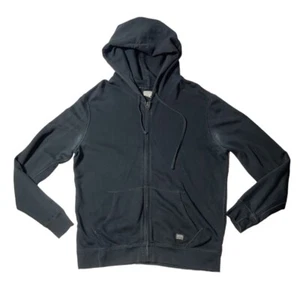Preowned- Vintage Denim & Supply Full Zip Distressed Flag Hoodie Mens (Size XL) - Picture 1 of 8