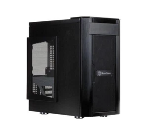 Silverstone SST-SG03B-F-USB3.0 Sugo Series M-ATX SFF Case - Picture 1 of 7