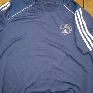 Camisa de fútbol americano Adidas XL para hombre azul marino poliéster - Imagen 1 de 10