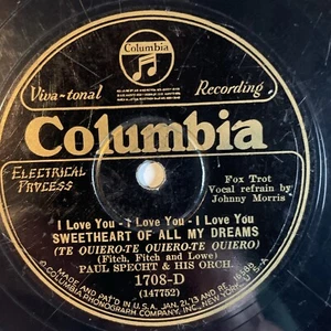 10" 78 1pm - Paul Specht - That's What I Call Sweet Music/Sweetheart of All My Dream - Bild 1 von 4